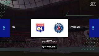 Lyon vs PSG 02112024 Première Ligue Féminine FC 25 [upl. by Janaya]