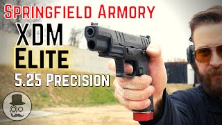 Springfield Armory XDM Elite 525 An iron sighted competition gun [upl. by Lehctim]