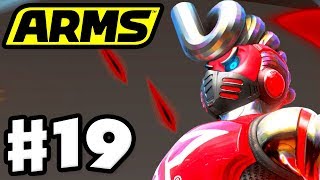 ARMS  Gameplay Walkthrough Part 19  Springtron Level 7 Grand Prix Dr Coyle Boss Fight [upl. by Aketahs]