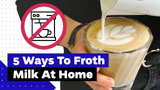 How To Froth Milk At Home Best Milk Frothers Review [upl. by Naul]