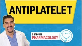 Pharmacology  Antiplatelet nursing RN PN NCLEX [upl. by Ydal]