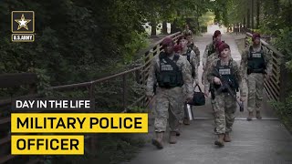 Day In The Life Military Police Officer  US Army [upl. by Trevor]