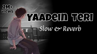 Yaadein Teri Slow amp Reverb Music Ocean [upl. by Kotto153]