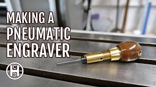 Making a Pneumatic Engraver DIY Hand Engraver [upl. by Annairoc]