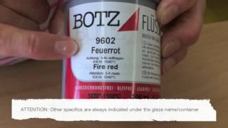 BOTZ Basics 1 Applying the Glaze [upl. by Ahsenar]