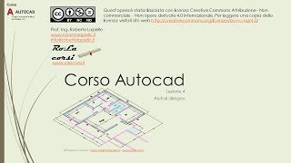 Corso Autocad  Lezione 4  Aiuti al disegno [upl. by Anelra]