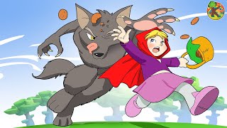 Little Red Riding Hood  KONDOSAN English Fairy Tales amp Bedtime Stories For Kids  Cartoon Animation [upl. by Pernell]