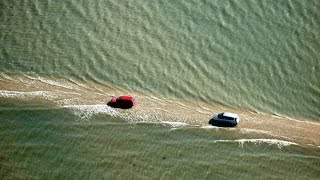 This road gets flooded amp disappeared twice daily in France [upl. by Barbur]