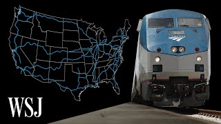 Inside Amtrak’s Dying LongDistance Trains  WSJ [upl. by Buckley]