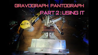 Gravograph Pantograph IM3 Part 2  Using it [upl. by Barry]