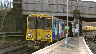 Half an Hour at 216  Birkenhead North Station 1022017  Class 507 508 terminus [upl. by Packston]