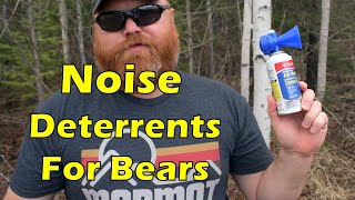 Bear Safety Part 3 Noise Deterrents for Bears [upl. by Ingar]