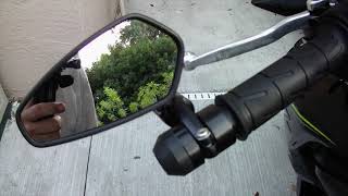 Best Bar End Mirrors for the Kawasaki Z900 [upl. by Cirle]