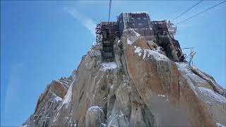 20170903  Aiguille du Midi Cable Car [upl. by Sabu]