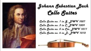 Johann Sebastian Bach  Cello suites in 432 Hz great for reading or studying [upl. by Suruat431]