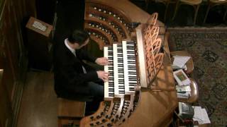 Orgelmarathon  Bach Praeludium und Fuge ESDur Olivier Latry [upl. by Erlin]