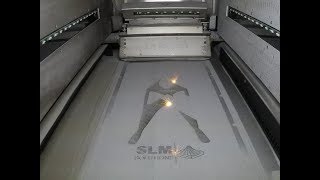 Selective Laser Melting Time Lapse [upl. by Everick756]