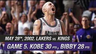 Sacramento Kings vs LA Lakers Game 5 Full Highlights  West Finals 2002 HD [upl. by Casaleggio]