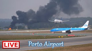 LIVE STREAM  PORTO AIRPORT  OPO  LPPR [upl. by Thorny968]