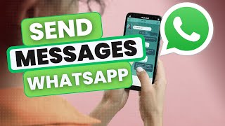 How to Send Messages on WhatsApp Android [upl. by Leeban]