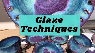 3 Gorgeous Glazes Amaco Glaze Combinations how to [upl. by Pejsach]