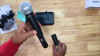 Shure BLX24PG58 Product description review [upl. by Enrika]