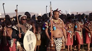 Reed Dance Ceremony in Swaziland [upl. by Nirag]