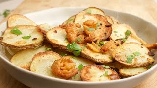 Schmaltz Roasted Potatoes with Gribenes Recipe [upl. by Harpole]